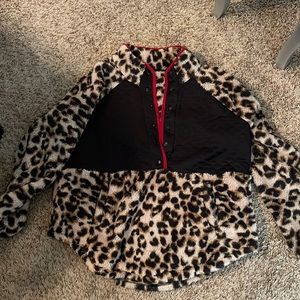 Maurice’s pull over. Leaopard. Size 0
